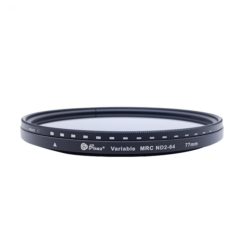 ND2-64 Filter Fader Variable ND Filter KEINE X Stelle 67mm 72mm 77mm 82mm ND2 zu ND64 neutral Dichte Kamera Objektiv Filter