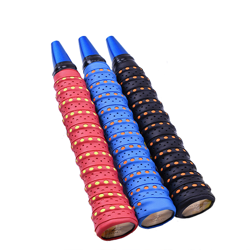Cinta antideslizante para raqueta absorbente de sudor, agarre para tenis, bádminton, Squash, 1 ud.