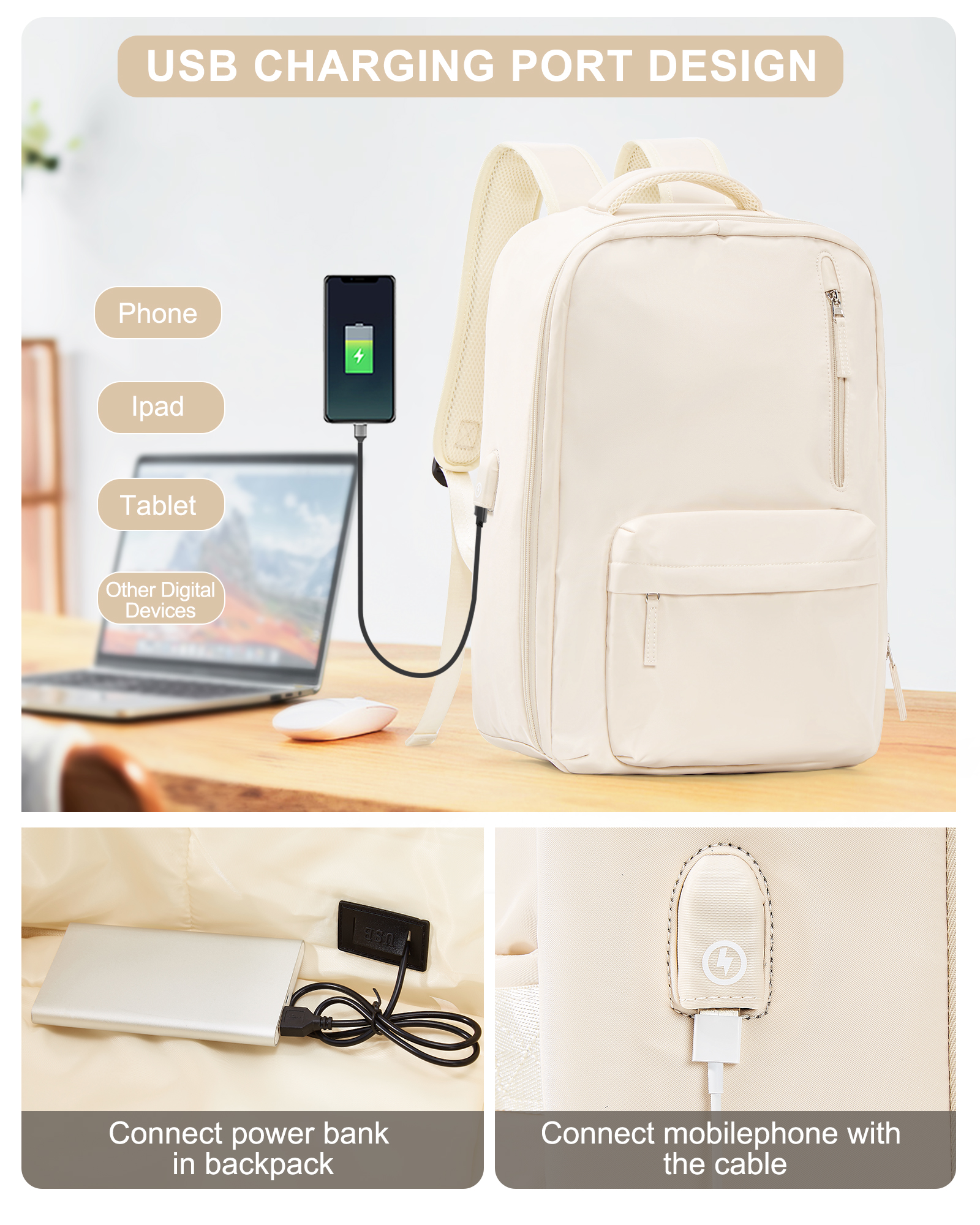 Travel Backpack,45x30x15,Carry On Backpack Airline Approved,Personal Item Travel Bag,14 Inch Laptop Backpack,Business Hiking Bag