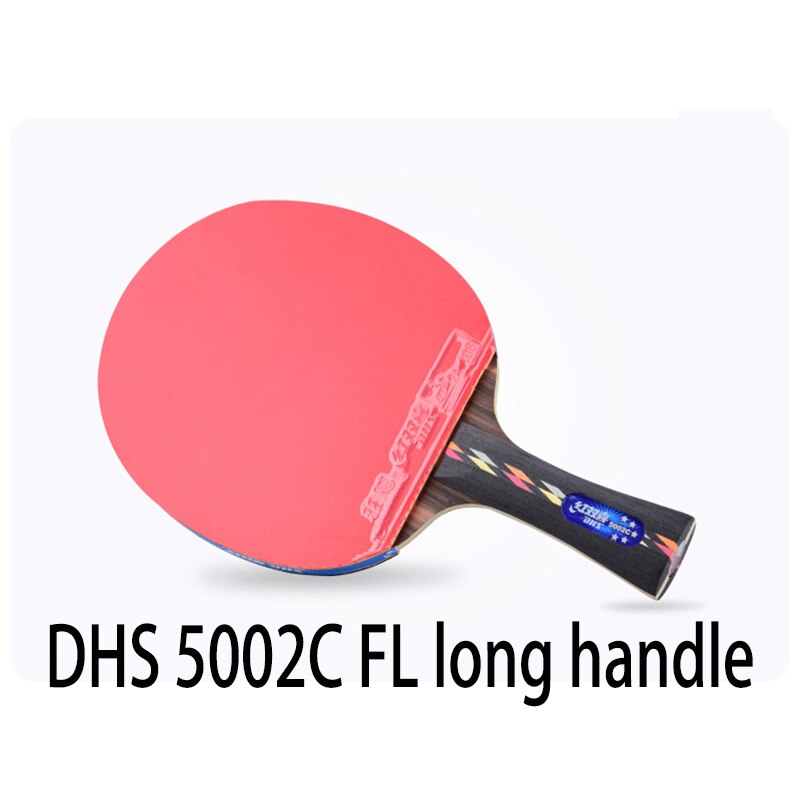 DHS table tennis racket finished racket 5002C 5006C carbon blade racket ping pong racket: 5002C FL