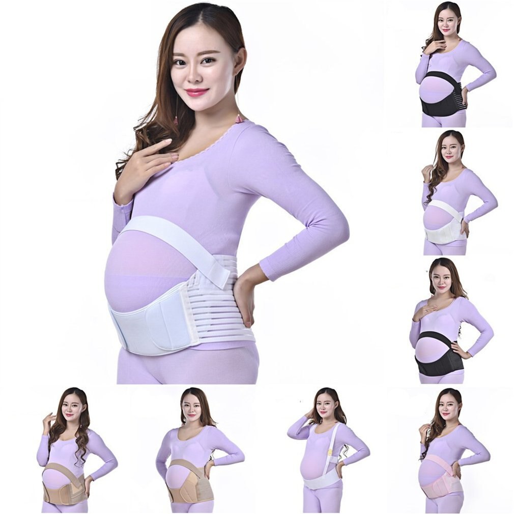 Moederschap Riem Taille Buik Ondersteuning Zwangere Vrouwen Buik Band Ademend Comfortabel Terug Tummy Brace Strap