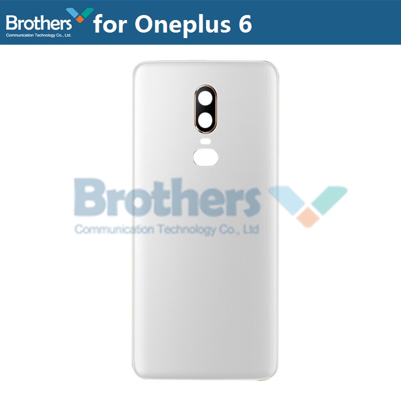 Original Battery Housing for Oneplus 6 6T Battery Door for Oneplus 6 Back Case Back Cover Door Back Housing Phone Replacement