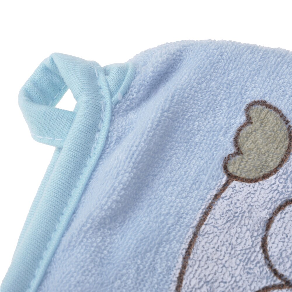 1pc baby badhandske svamp dusch borste för barn barn mjuk skrubb tecknad djur rub handduk