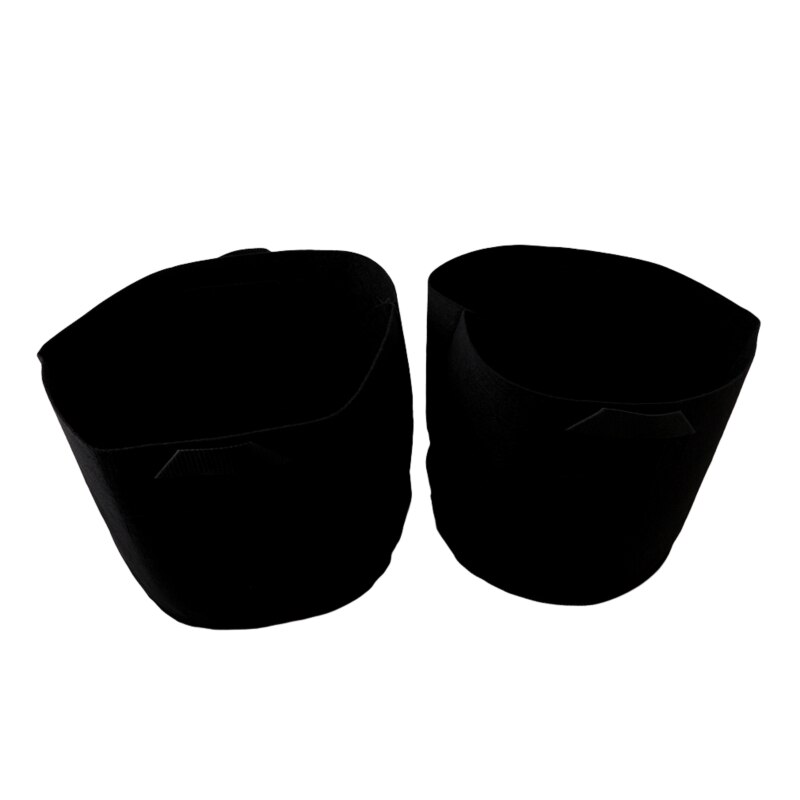Non Woven Tree Fabric Pots Grow Bag Root Container Plant black hand with planting flowers nonwoven bags Grows Culture