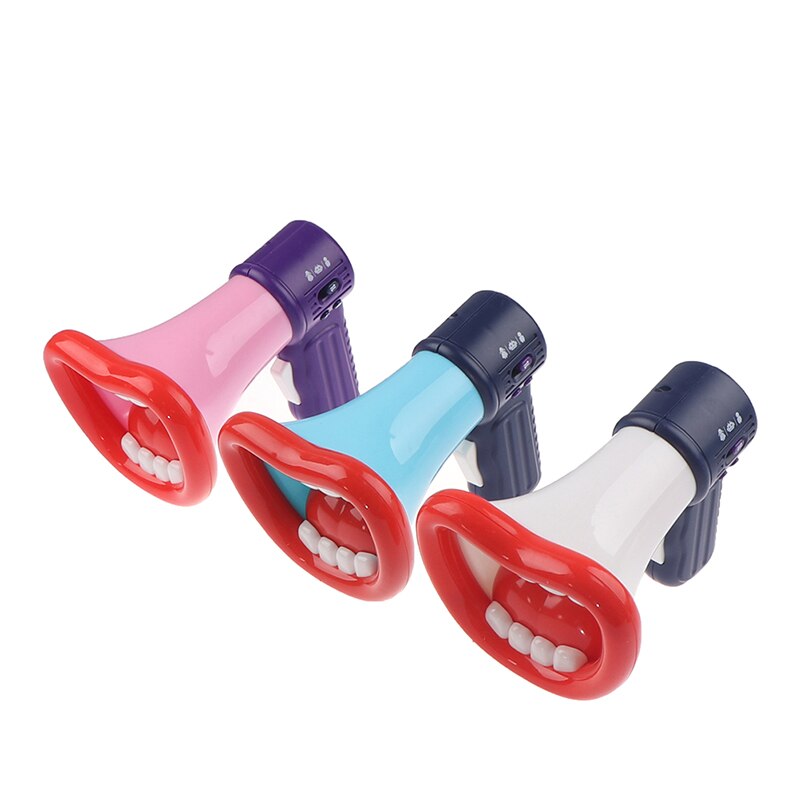 zabawny głos zmieniacz klakson zabawka kolorowa plastikowa gra głośnikowa dla dzieci