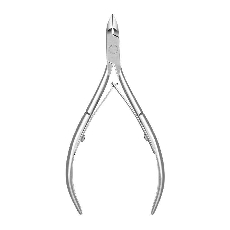 Golden ordinary dead skin shears sharp blade manicure stainless steel peeling tool dead skin scissors durable and comfortable gr: 02  silver