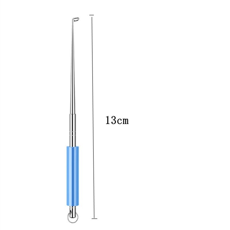 Ultra light Decoupling Device Stainless Steel Quick-Release Hook Fishhook Detacher Remover Safety Extractor Fishing Tackle: Small