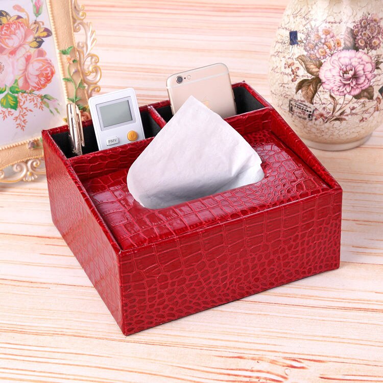 Container Tissue Box Cover Black Cute Small Tissue Box Vintage Leather Hanging Servilleteros Napkin Dispenser EA60ZJ: Style 10