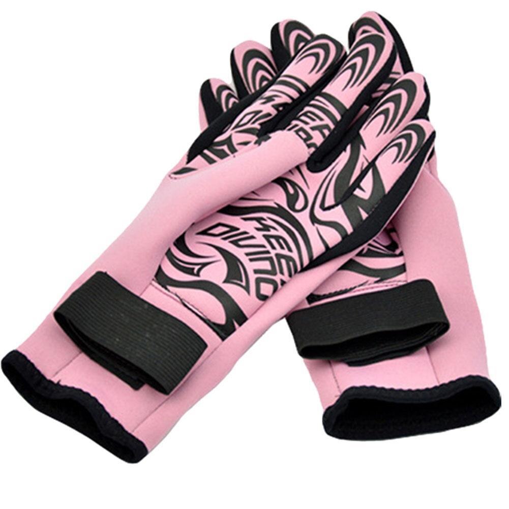 Gants en néoprène véritable 3MM, anti-rayures et maintien au , plongée, pêche, surf, natation, kayak, hiver, F6H1