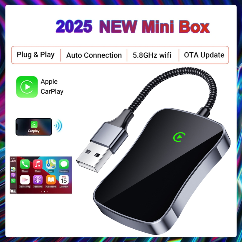 Wireless Carplay Adapter for iPhone iOS 10 Android 11 and Above,Convert Wired Carplay to Wireless,Apple Carplay