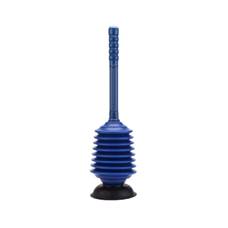 Bellows Accordion Toilet Plunger, High Pressure Thrust Plunger Eliminates Heavy Blockage on Clogged Toilet, Universal Power Plun