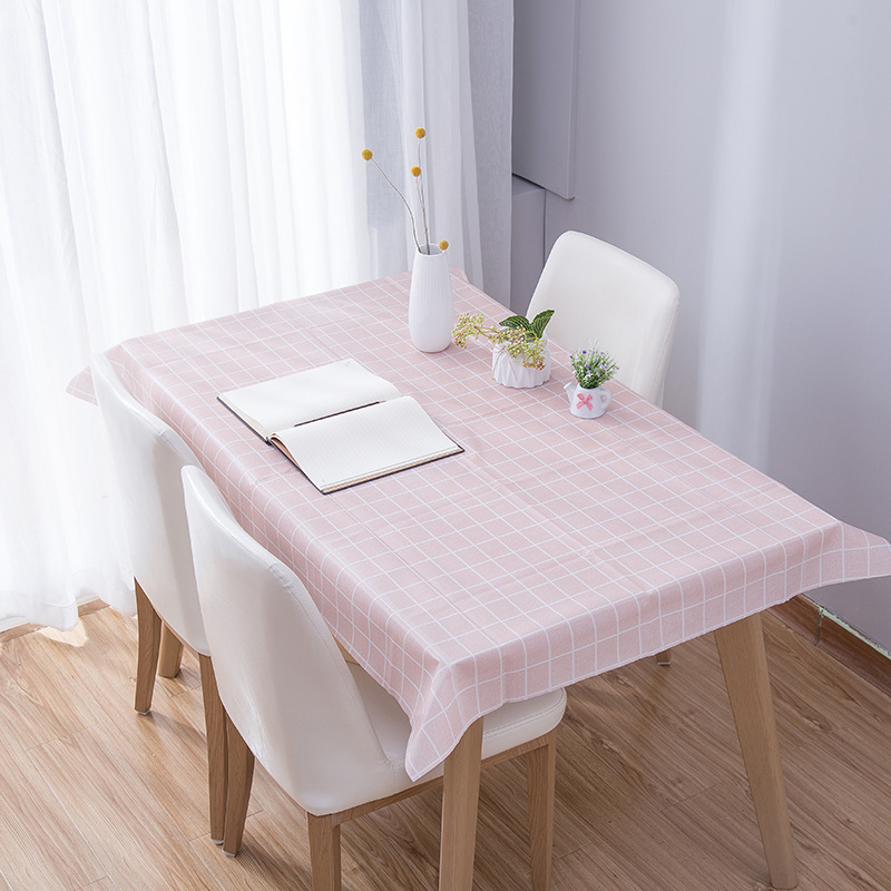 1 Pc Plaid Tischdecke Wasserdicht Öl-nachweisen PVC Hochzeit Geburtstag Party Tisch Abdeckung Rechteck Schreibtisch Tuch Wischen Abdeckungen Tisch tuch
