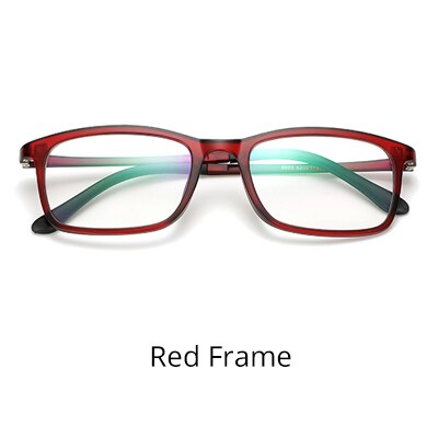 Ralferty 8803 Magnet Sunglasses Clips Spare Magnetic Glasses Frames (Only fit to 8803 original frame): Red Frame