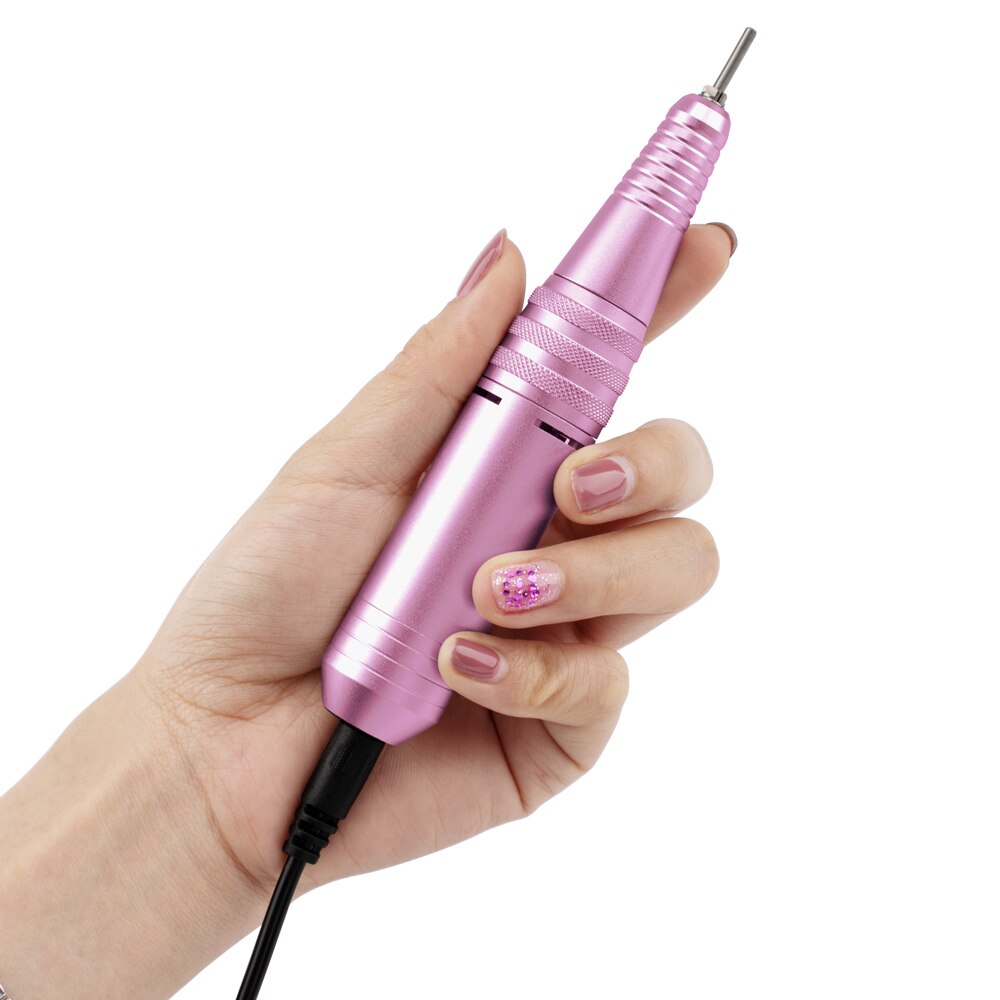 Juego de máquina pulidora eléctrica portátil para manicura y pedicura, con USB, 30000RPM, con taladro de cerámica, 257