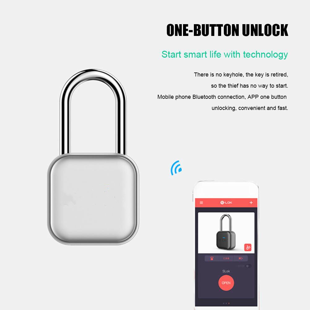 Smart Bluetooth electronic door lock remote keyless electronic door lock, suitable for Android iOS and Control APP