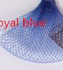 Handgemaakte bruidshoofddeksels tule fascinator hoed haarspeld dames formele huwelijkshaaraccessoires bloemenhoed: Blauw