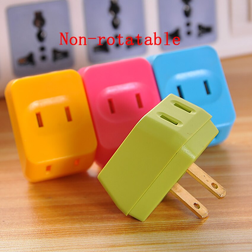 Plug Converter Socket Travel Portable Conversion Multi-use Converters Rotatable Socket Stackable Power Supply Household Charging