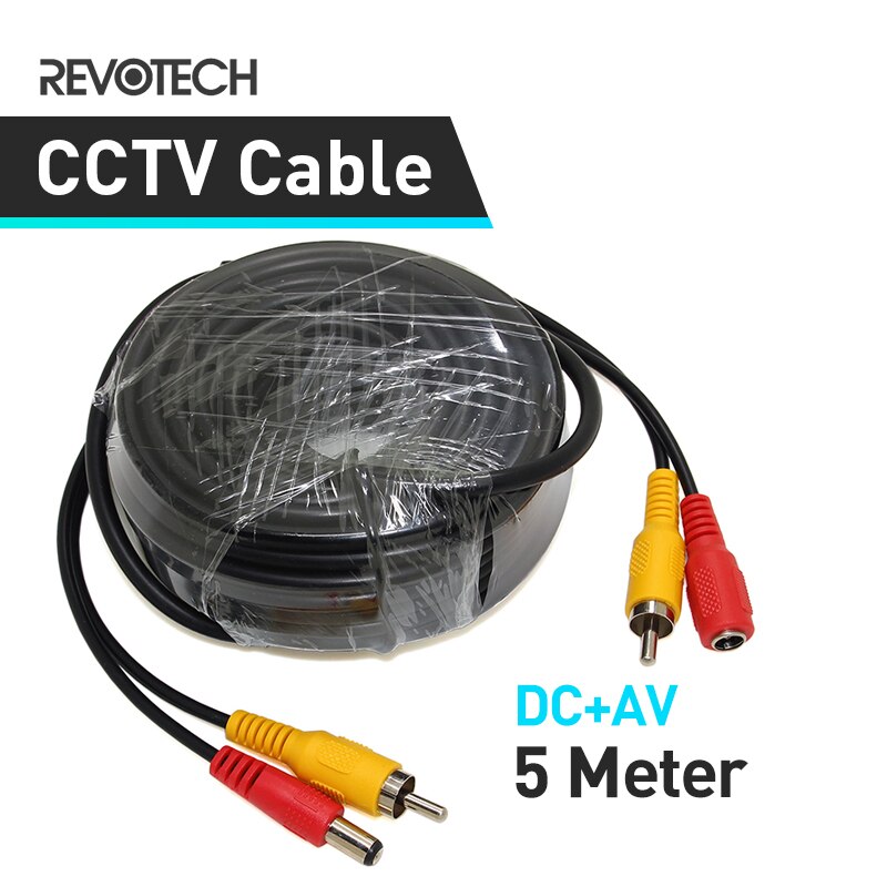 M Dc Av In Video Power Cctv Camera Kabel Secur Grandado