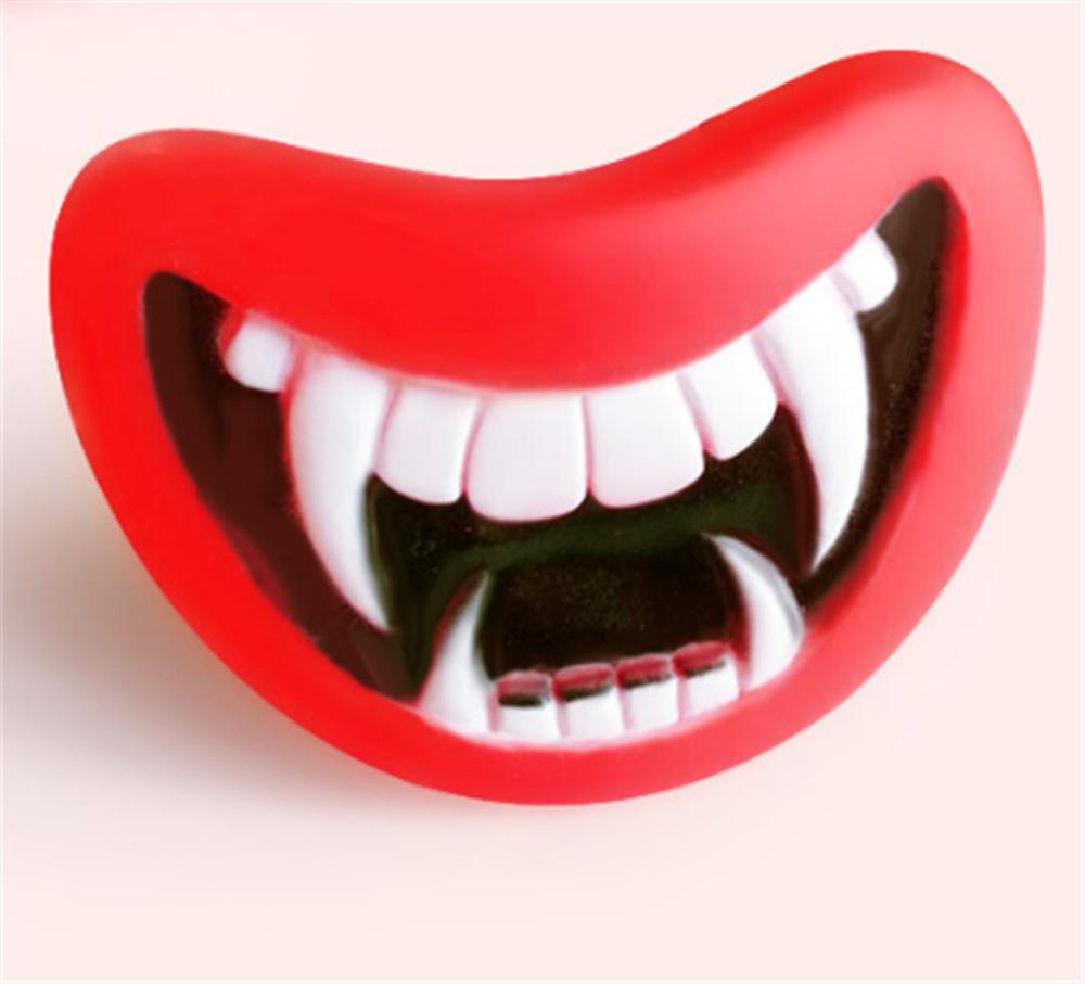 Funny Pets Dog Puppy Cat Ball Hamburger Lobster Toy Rubber Chew Sound Dogs Play Fetching Squeak Toys Pet Supplies: 5