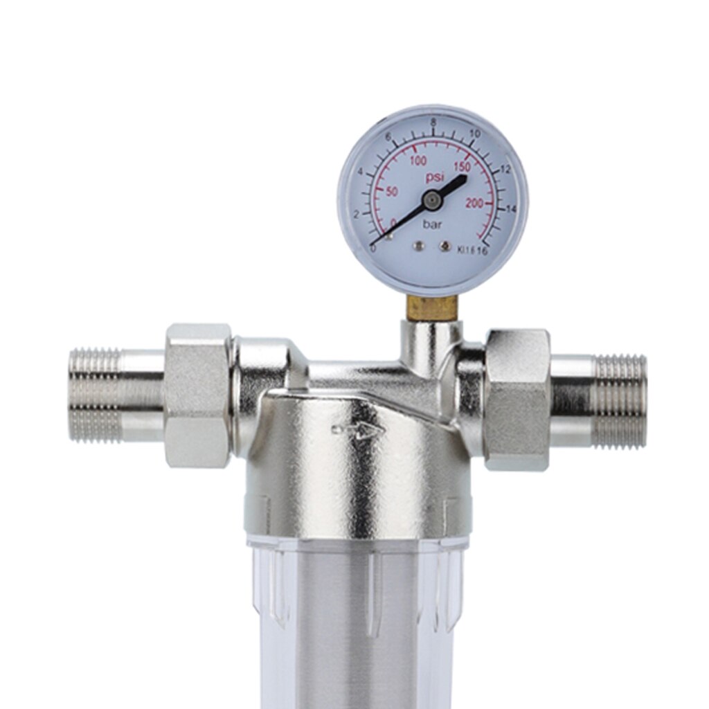 Whole House Tap Well Water Filter Housing Sediment Water Pre Filter 3/4'