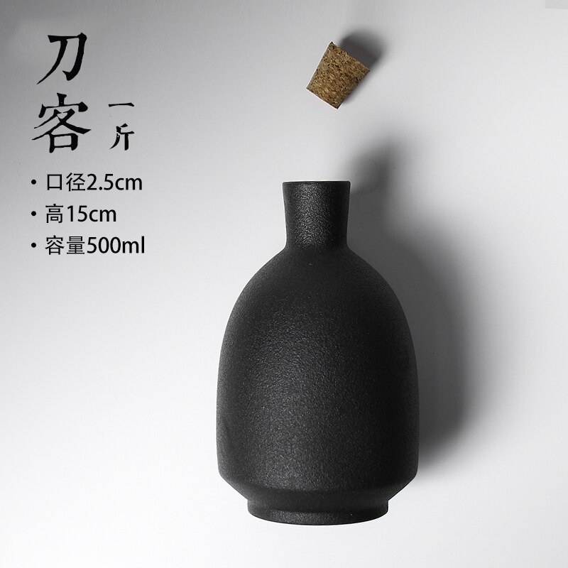 Drinking Portable Hip Flask Alcohol Set Small Pocket Bottle Hydro Flask Sake Set Wine Decanter Petaca Alcohol Drinkware: C 2.5x15cm