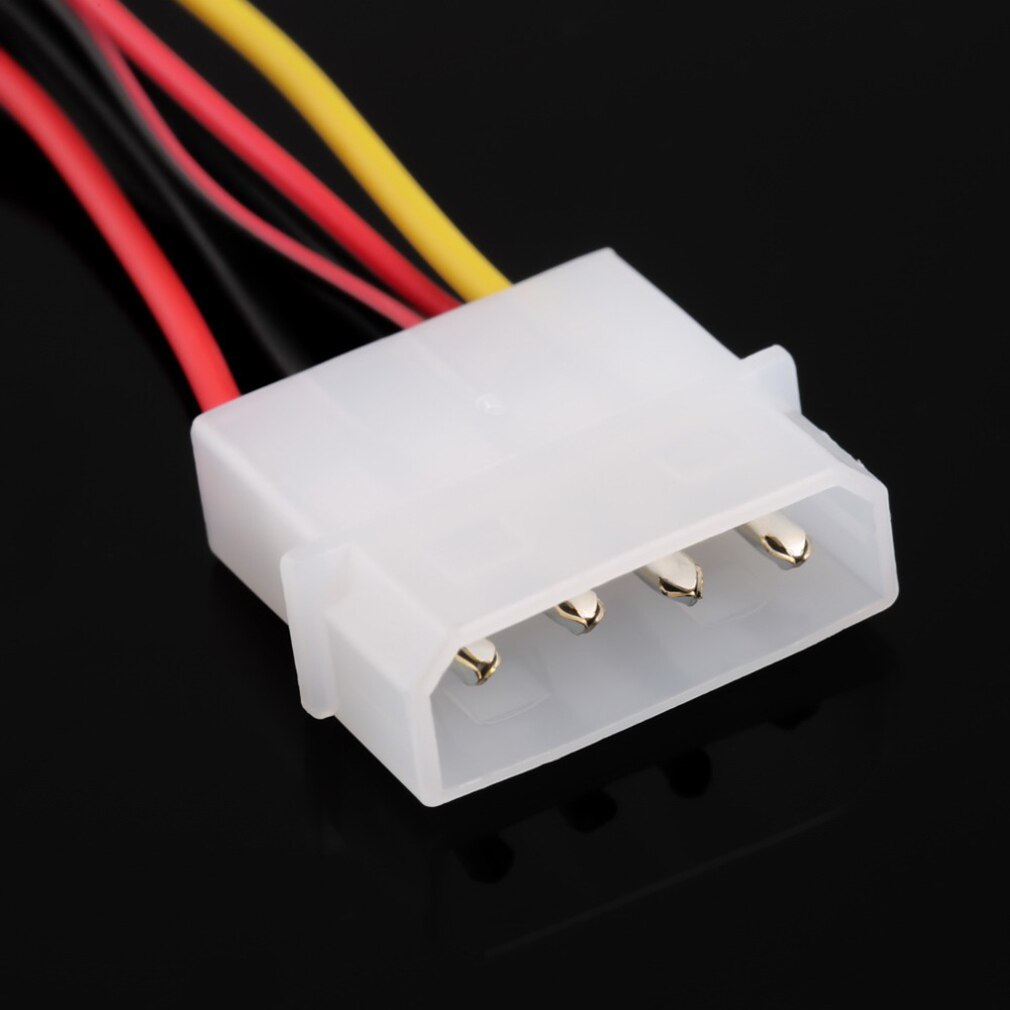 Computer Fan Pc Computer Case Cooling Fan Mod Rustig Molex Connector Geïnstalleerd Fan Quad 4 Led Licht 120Mm ventilator