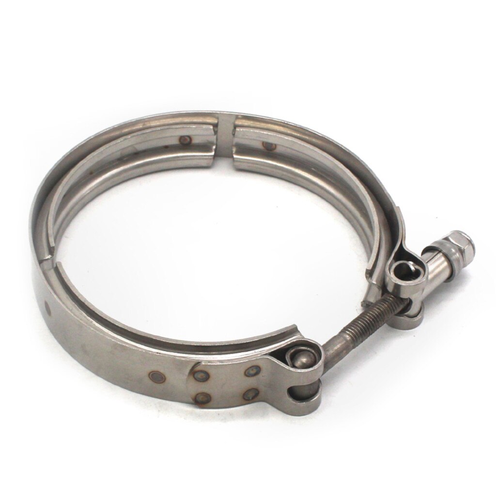 Turbo Exhaust Downpipe Elbow 90 Degree &amp; Hy35 HX He351 V-band Flange Clamp