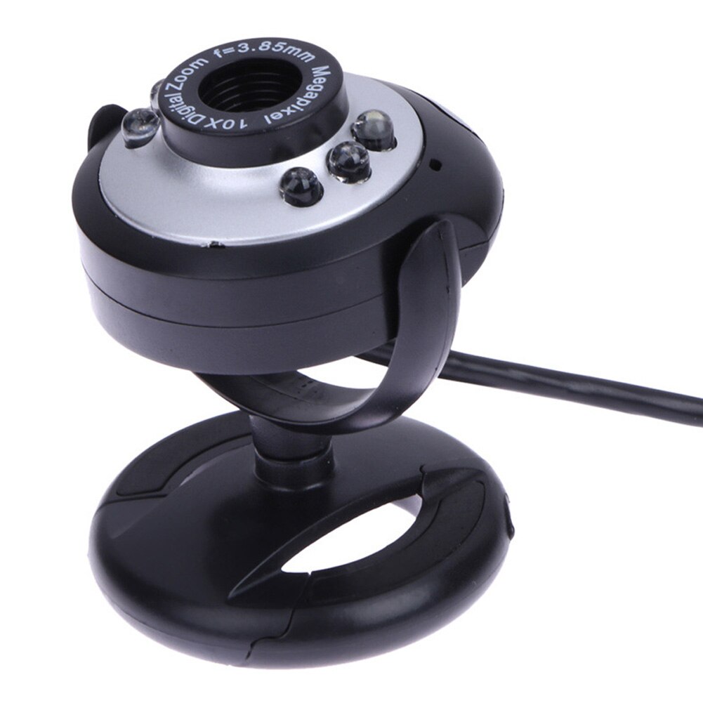 HD Web Camera USB Built-in Microphones for Computer PC Laptop Desktop Home Office LFX-ING