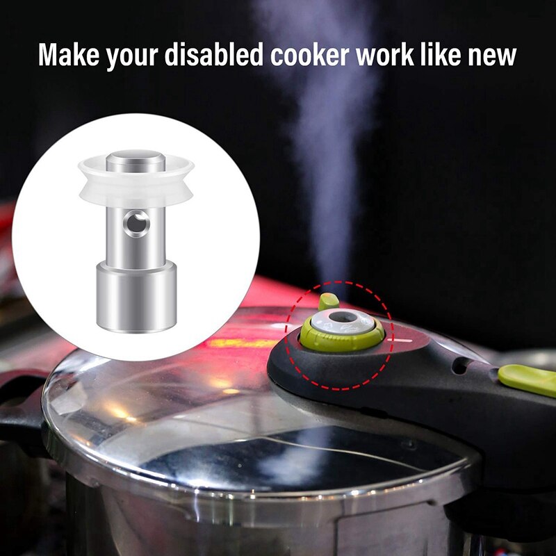 15 Pack Pressure Cooker Steam Valve Universal Replacement Floater and Sealer Fit Pressure Cooker XL, YBD60-100, PPC780, PPC770 a