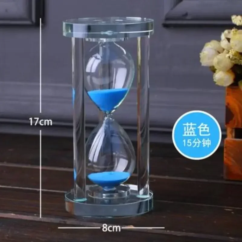 15–60 Minuten Sanduhr Sanduhr Küche Schule Moderne Kristall Stundenglas Sanduhr Sanduhr Teetimer Heimdekoration