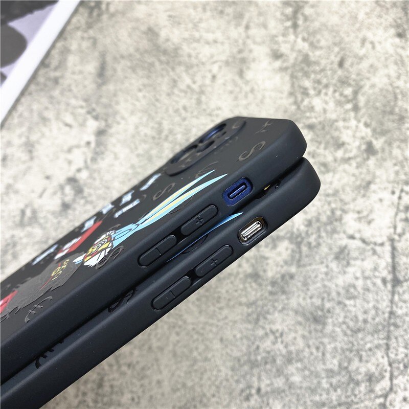 Trend Bunny miękki futerał na iPhone 11 12 Pro Max mini 7 8 6 6S Plus XR X XS MAX se silikonowy futerał na telefon luksusowa moda funda capa