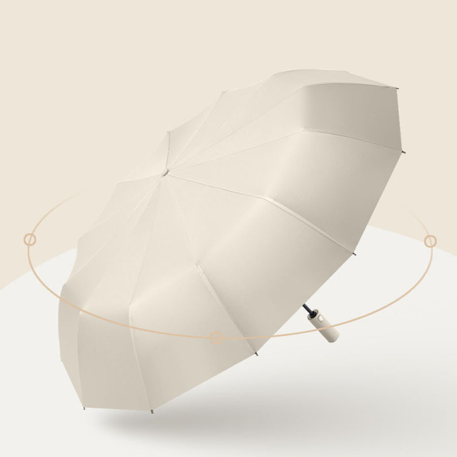 Umbrella Large Automatic Umbrella 24 Bone Men's Double Strong Wind resistant Sunscreen and UV resistant Women's Dual purpose Sun