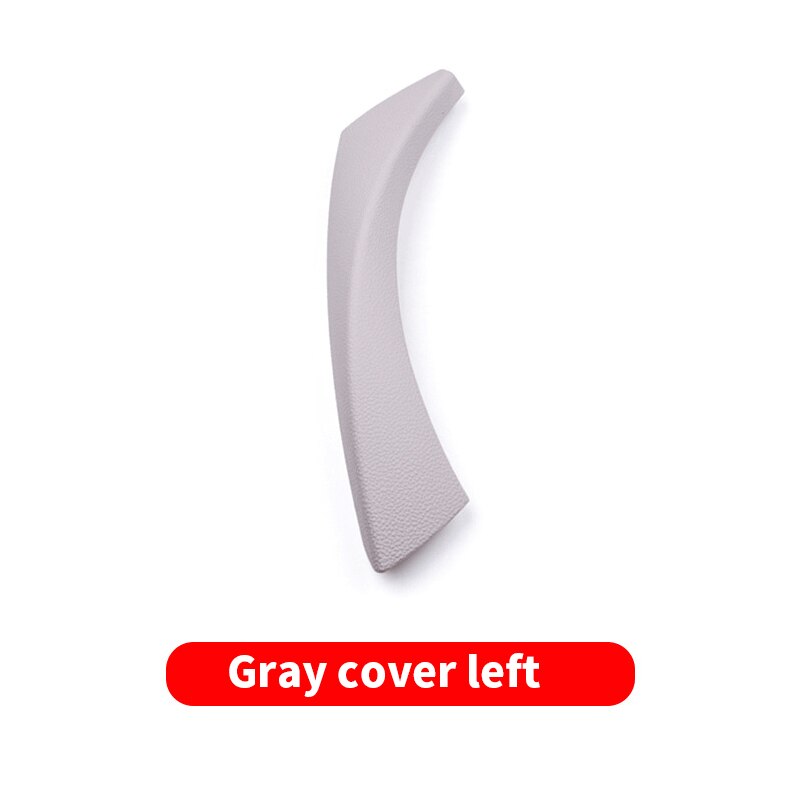 For BMW 3 Series E90 E91 E92 Original Inner Door Handle Panel Pull Trim Black Beige Gray Right Left Cover 2004 Accessories: Gray cover left