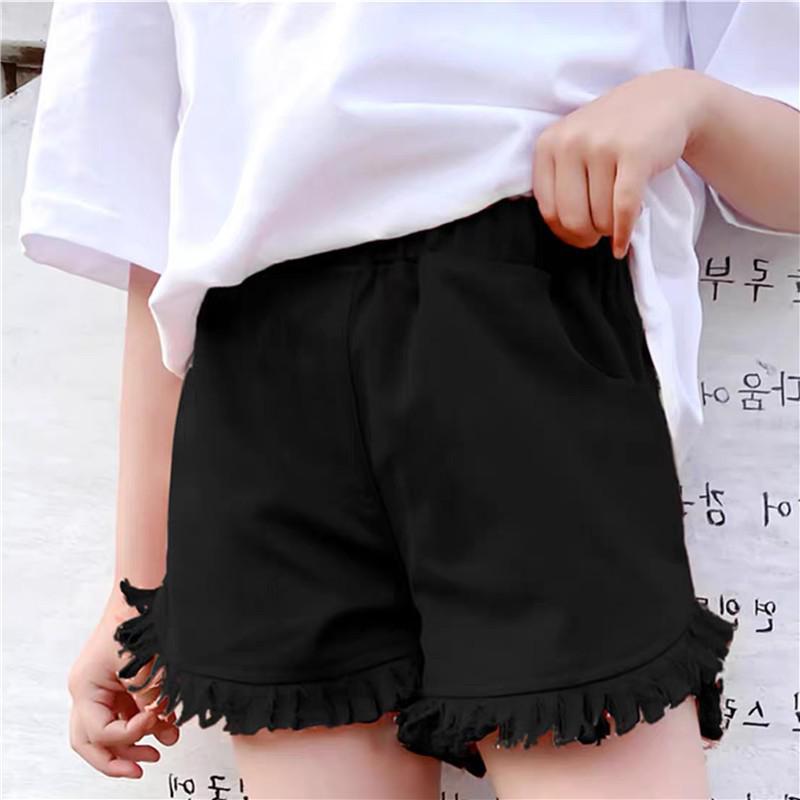 Bébé fille été Shorts filles coton jean rose Denim pantalon court pour filles enfants enfants pantalons bas enfant en bas âge: P6 / 5T