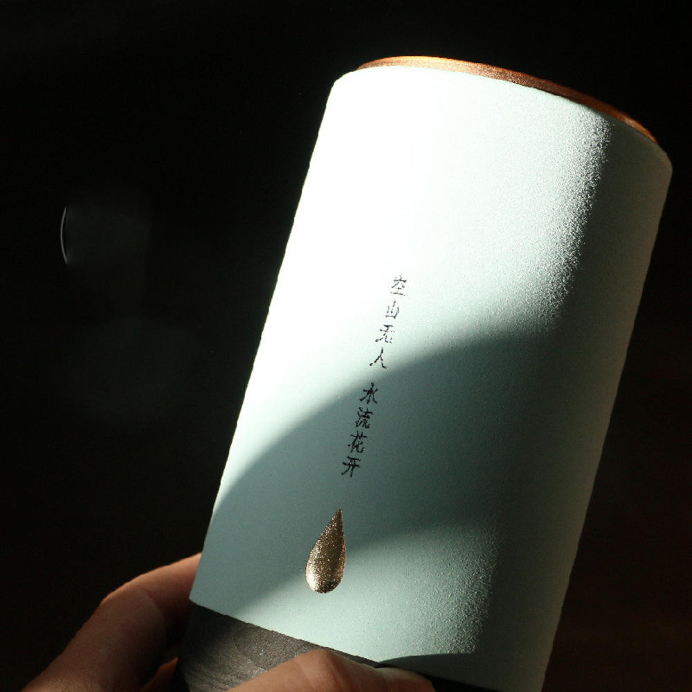 Milieuvriendelijke Blikken Opbergdoos Voor Kleine Koffie Thee Caddy Opslag Gebotteld Blikjes Verzegeld Thee Ijzer Platen Verpakking Blikjes Container: Green