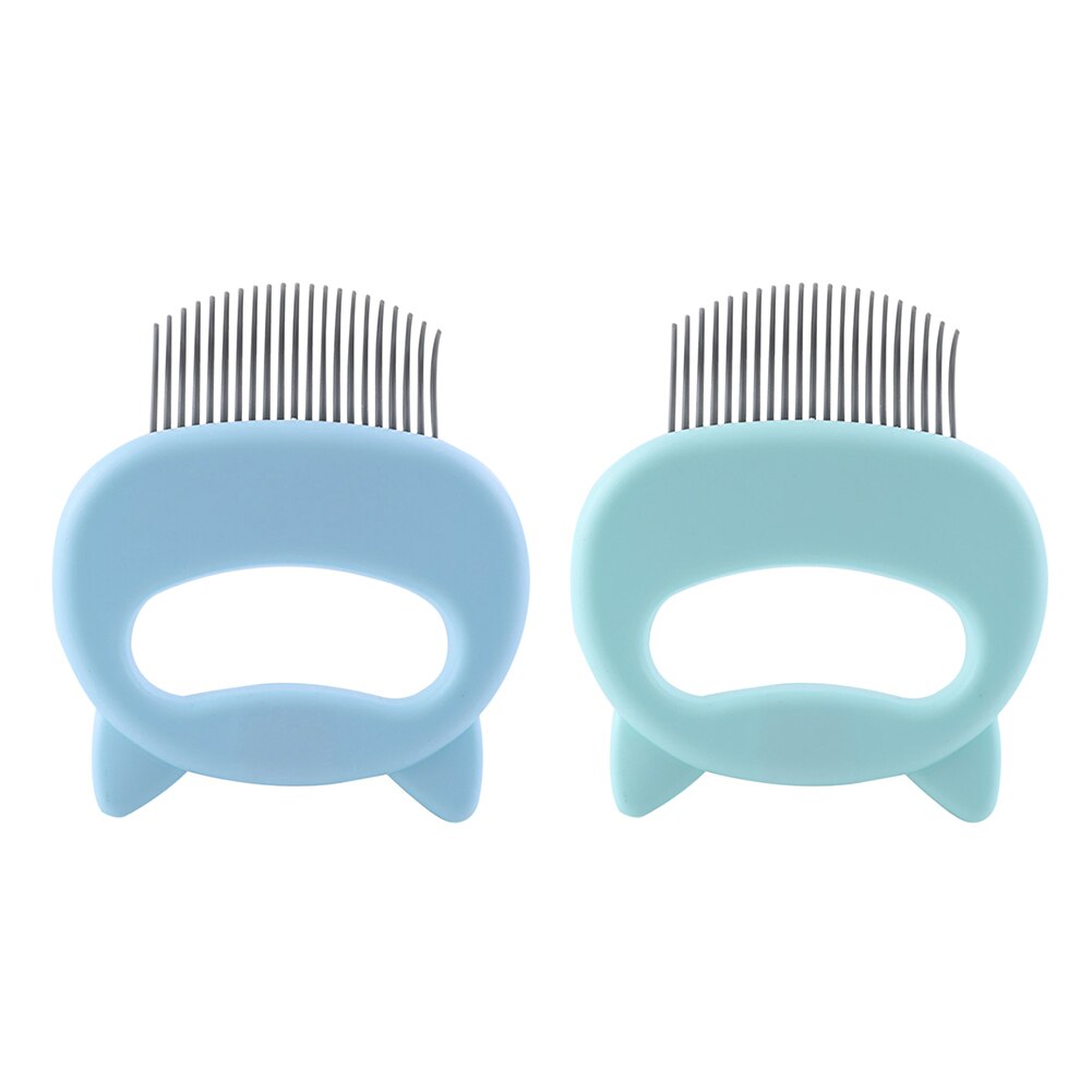 Grooming Hair Removal Shedding Cleaning Brushes Remove Loose Hairs Pet Supplies Cat Ear Shell Pet Massage Comb