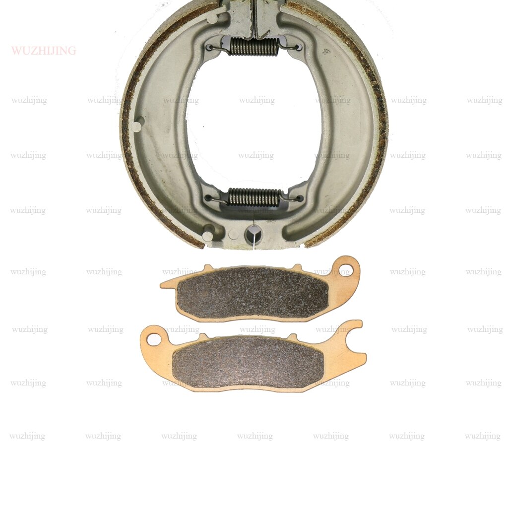 for HONDA CBF 125 CBF125 - Brake Pads Shoe Drum set Front Rear: SINTERED SET