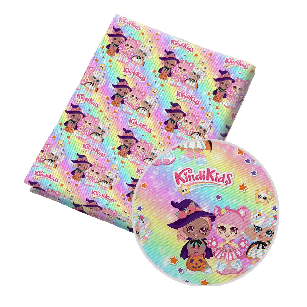 Polyester Katoen Kawaii Kids Pop Meisje Stof Voor Kinderen Kleding Hometextile Gordijn Kussenhoes Diy 50*145Cm: PL4401