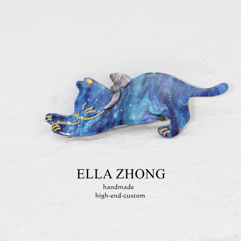 Cute Cat Haiclips For Girls and Women Alligator Hairpins Barrettes Headwear Animal Hair Accessories