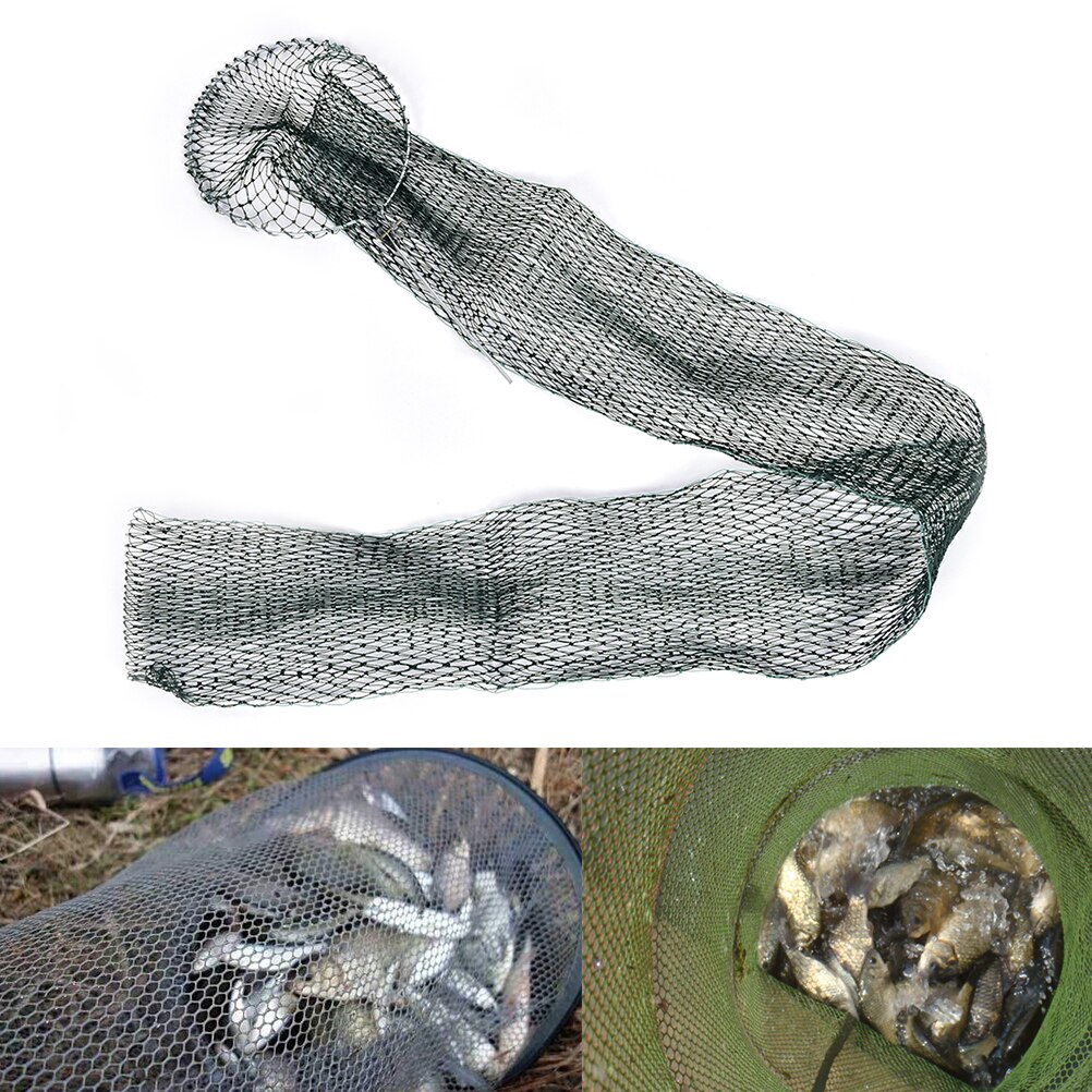 Fiskeredskap bärbar fiskbur liten snabbtorkande vikta fiskenät redskap