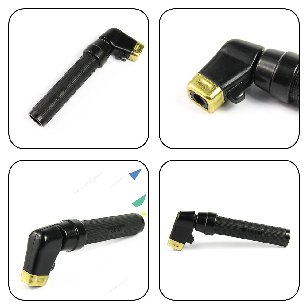 Twist Electrode Holder Clamp 1.6~6.4mm Welding Electrode Holder Clamp 400A Copper Forging Tooth