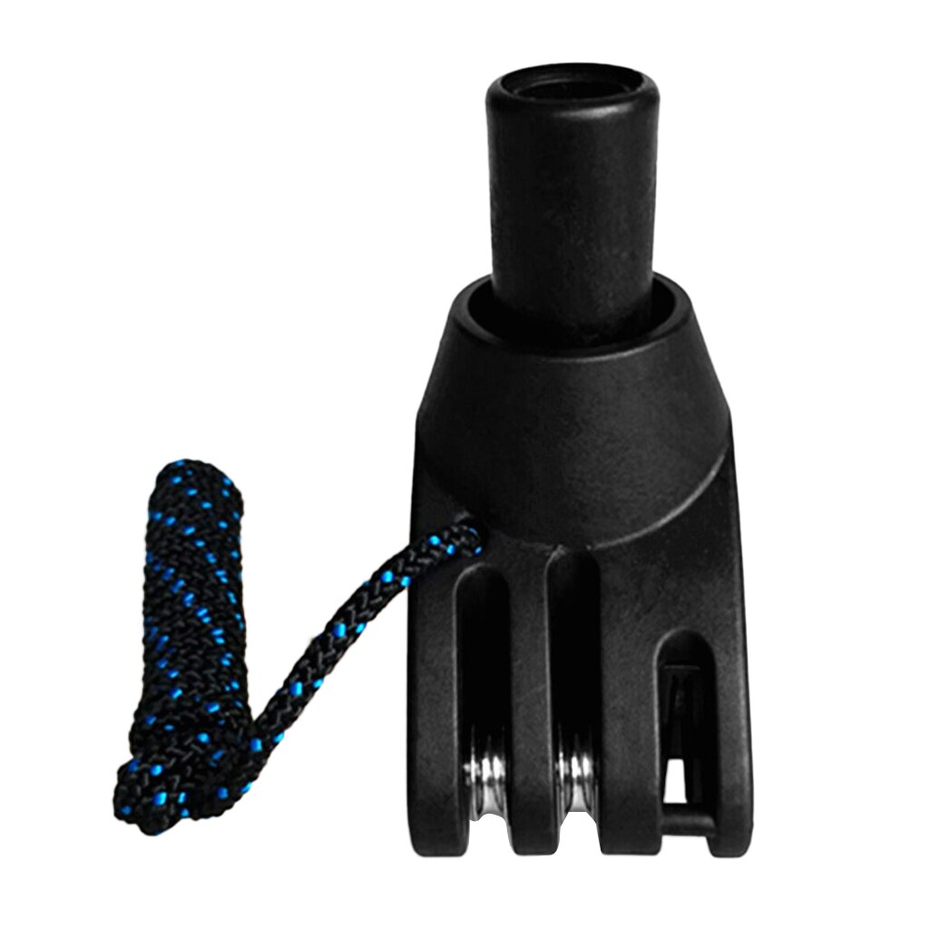 Aluminium Mast Uitbreiding Connector Base Windsurfen Past Rdm Masten-Zwart