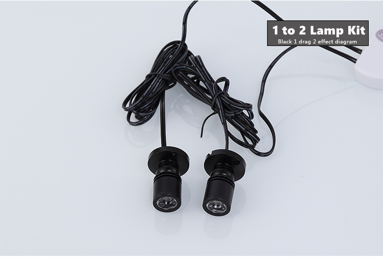 DC5V Mini LED Strahler Schmuck Vitrine Schrank Lampe 1W Dimmen Beleuchtung Bausatz Einstellbare Winkel Aluminium Stelle Licht USB Stecker