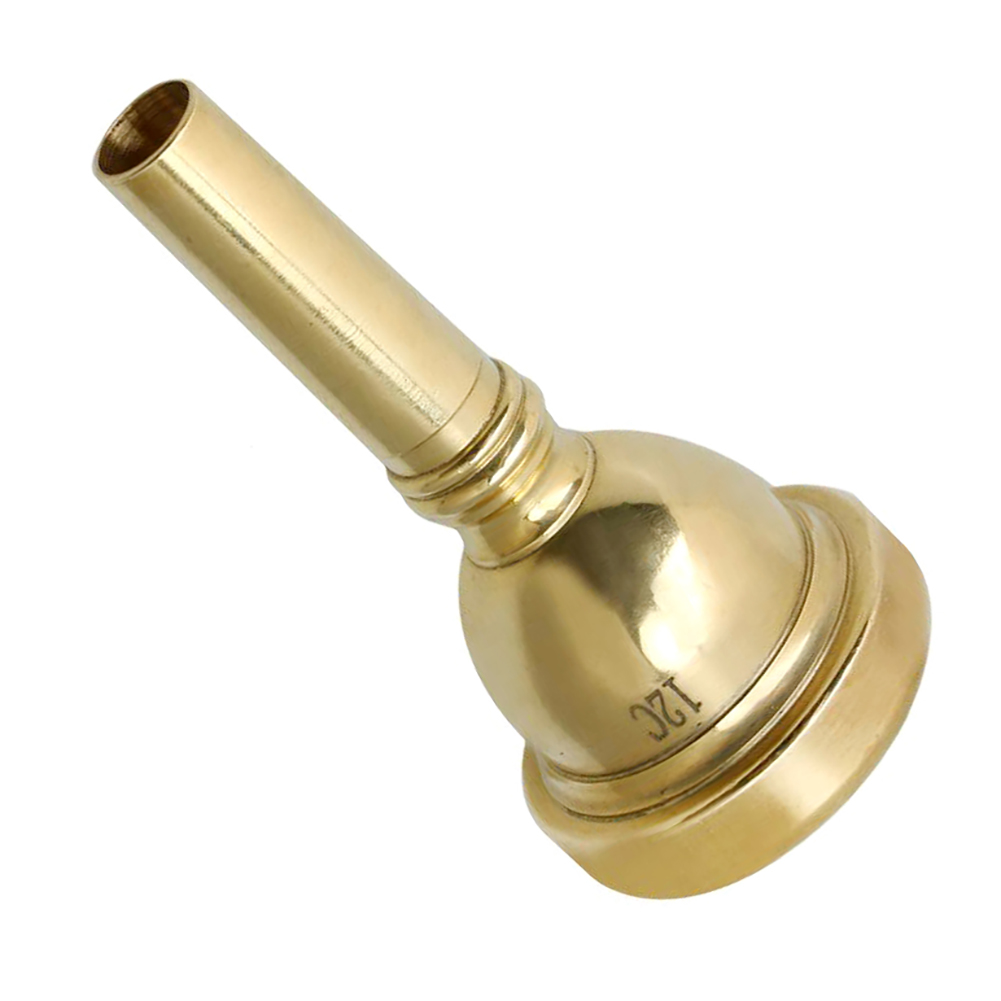 12C Vergulde Mondstuk Trompet Trombone Mondstuk Vervanging Stijlvolle En Duurzame Professionele Tool Brass Instrumenten