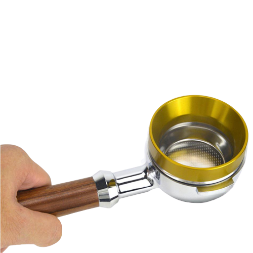 Espresso Kaffee Boden Siebträger 51mm 54mm 58mm Für Delonghi EC685 EC680 Siebträger Dosierung Ring Mit Magnet Filter setzt: 58MM / Wareset G