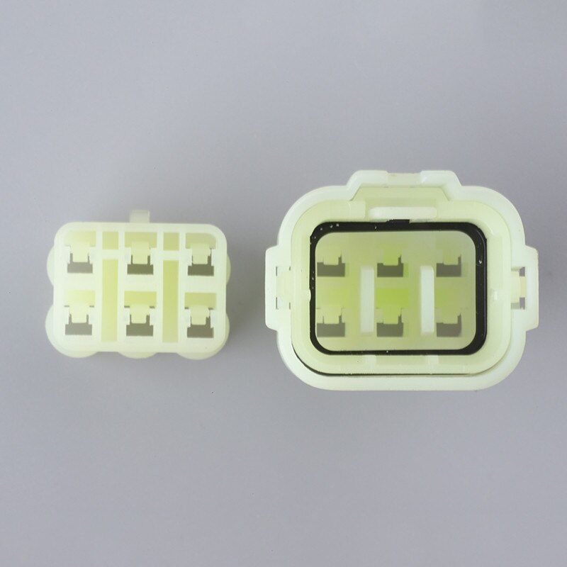 100 Set 6 Pin Hm 090 Mannelijke Vrouwelijke Motorfiets Connector Sensor Plug Auto Elektrische Connector 6189-6171 6180-6181