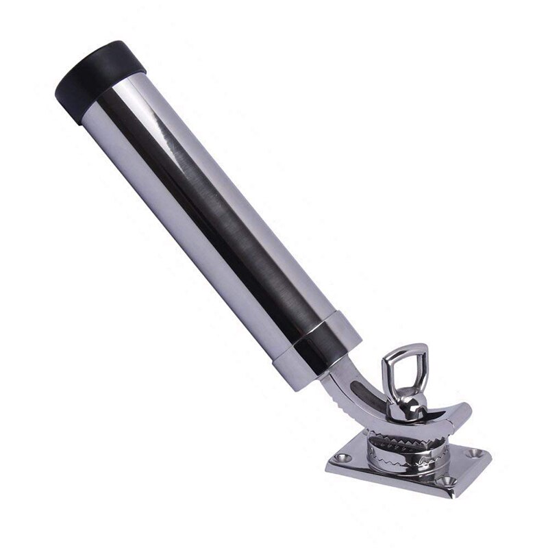 Removable Fishing Rod Holder 316 Stainless Steel Adjustable Yacht Boat Fish Rod Holder for Marine Hardware Accessory