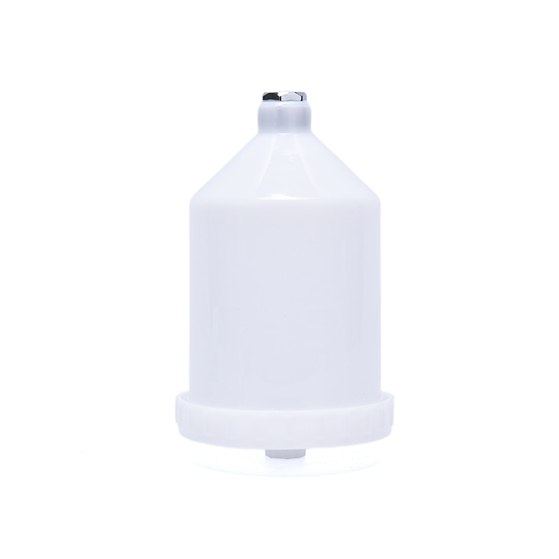 1PC 600ml Plastic Sprayer Cup Air Gravity Feed Spray Paint Pot Fast Mover Thread Connector for Spray Gun Tools