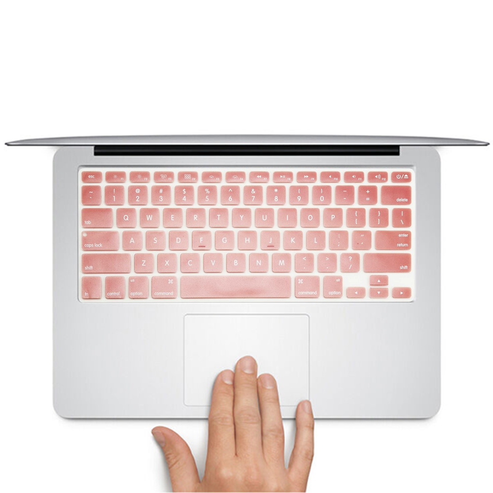 US Keyboard Cover for Apple Macbook Air 11 A1370 A1465 Laptop Keyboard Protector Skin Silicone Soft Waterproof: Clear