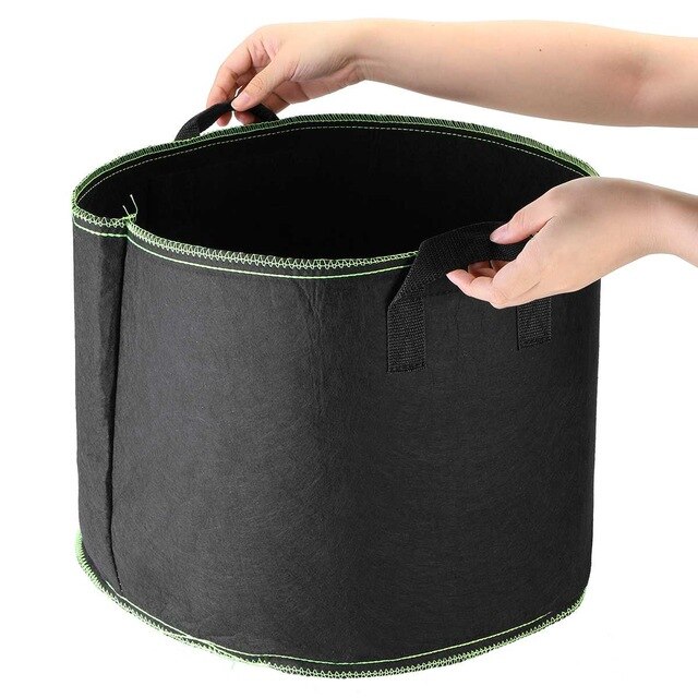 1-10 Gallon Breathable Pots Planter Pots Plant seedling Grow Bags for home garden Potato strawberry Vegetable Planting: 10Gallons